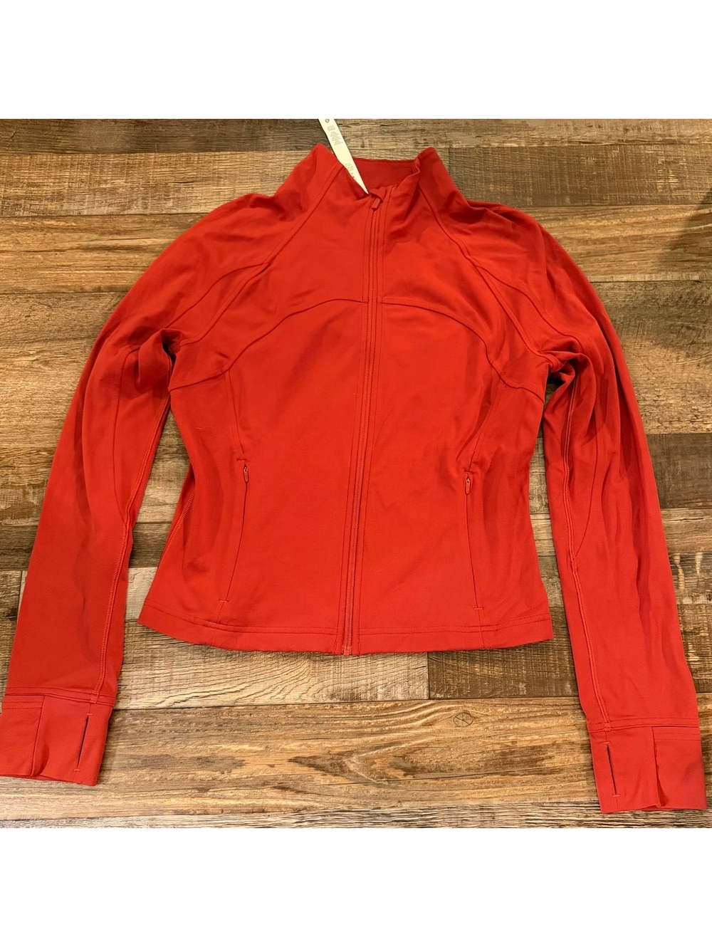 Lululemon Define Cropped Jacket Nulu in Cayenne Size 10
